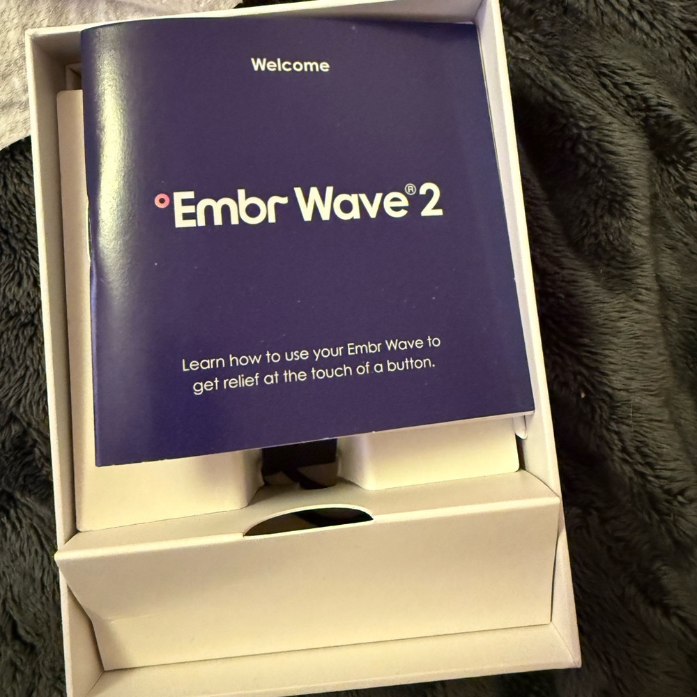 Embr Wave 2 Personal Thermoregulator - Purple Booklet Included